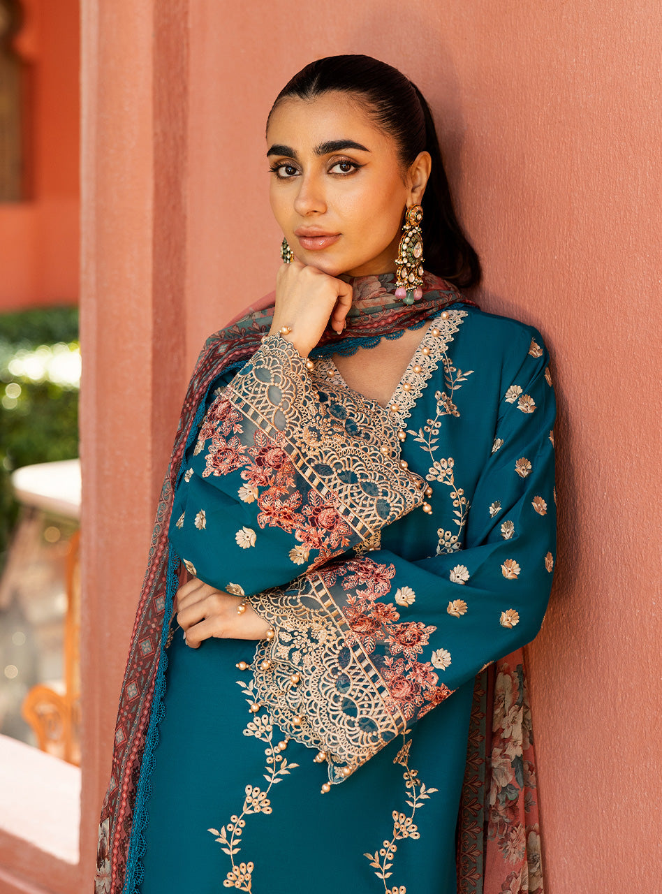 Zainab Chottani - Chikankari Collection 2025 - Izrah - 2A