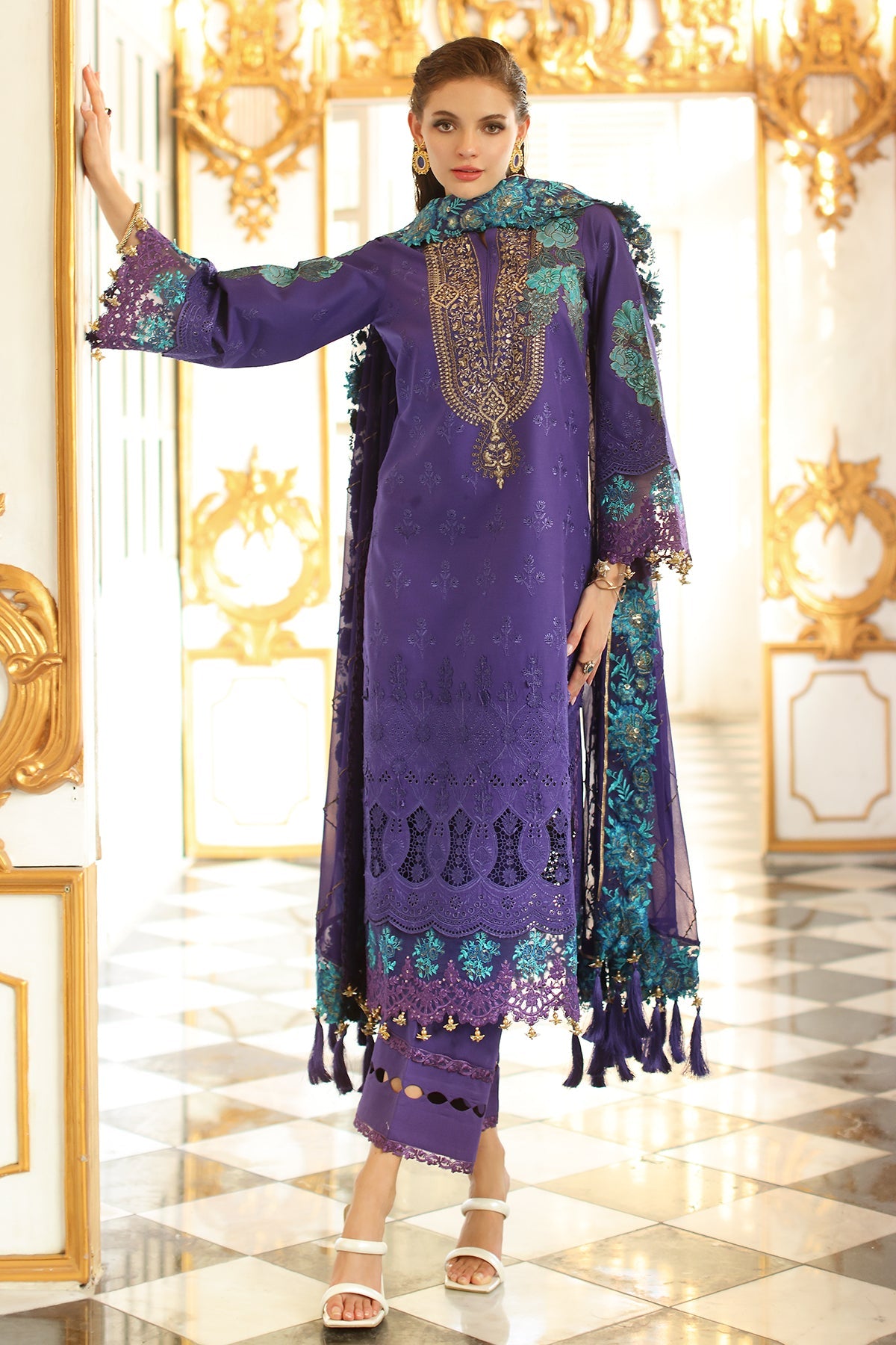 Charizma - Tabeer Premium Schiffli Collection 2025 - 06