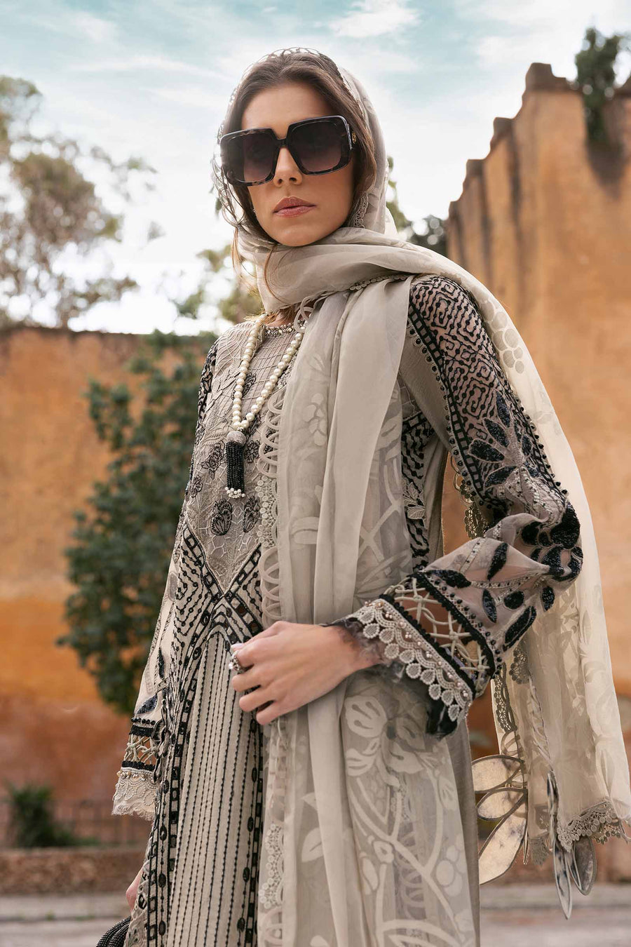 Maria B - Voyage A Luxe Lawn Collection 2025 - 10B