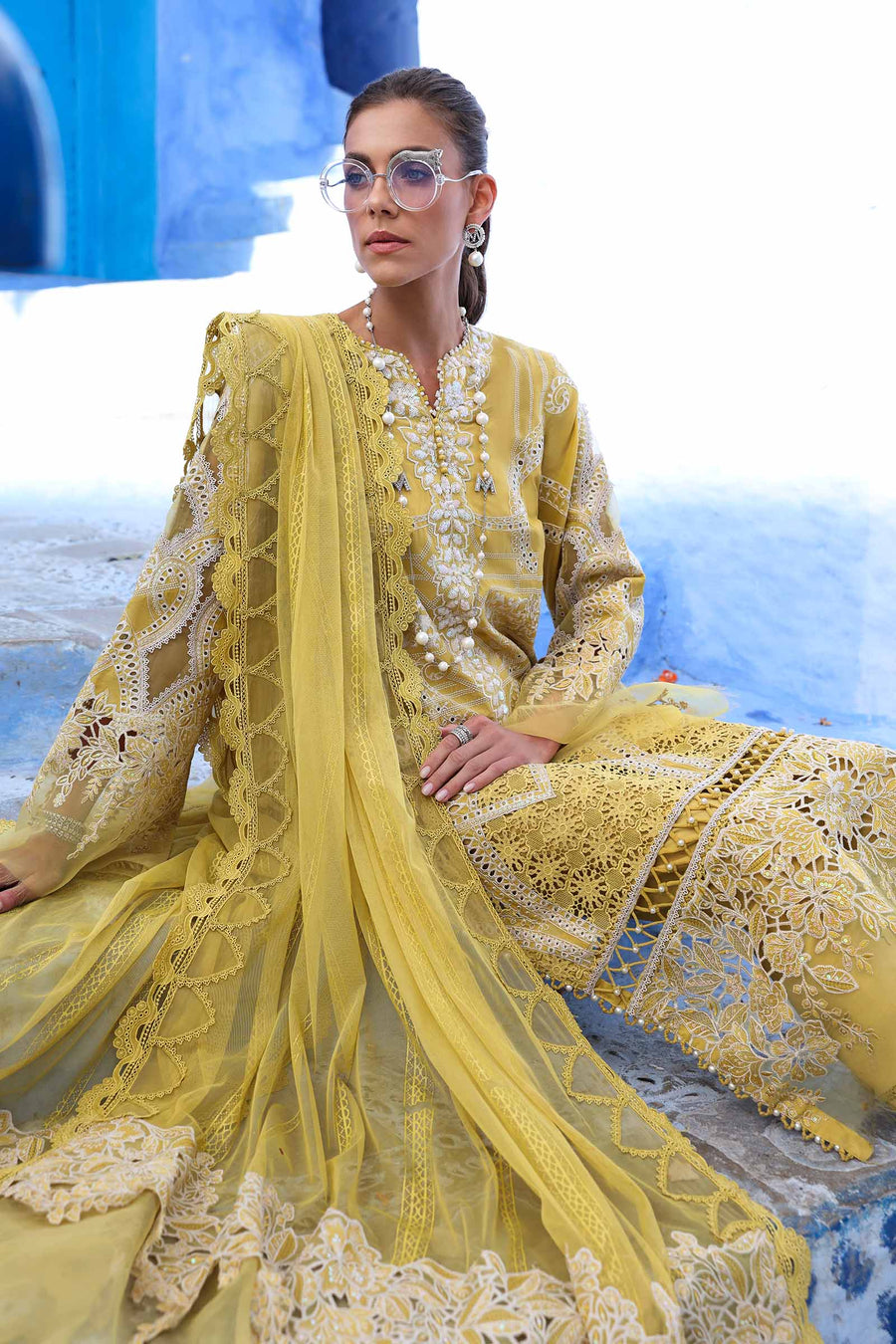 Maria B - Voyage A Luxe Lawn Collection 2025 - 12A