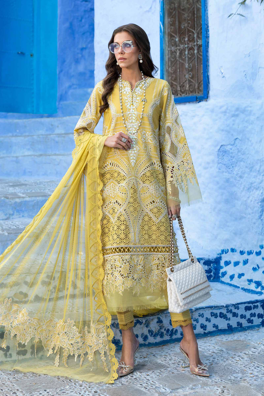 Maria B - Voyage A Luxe Lawn Collection 2025 - 12A