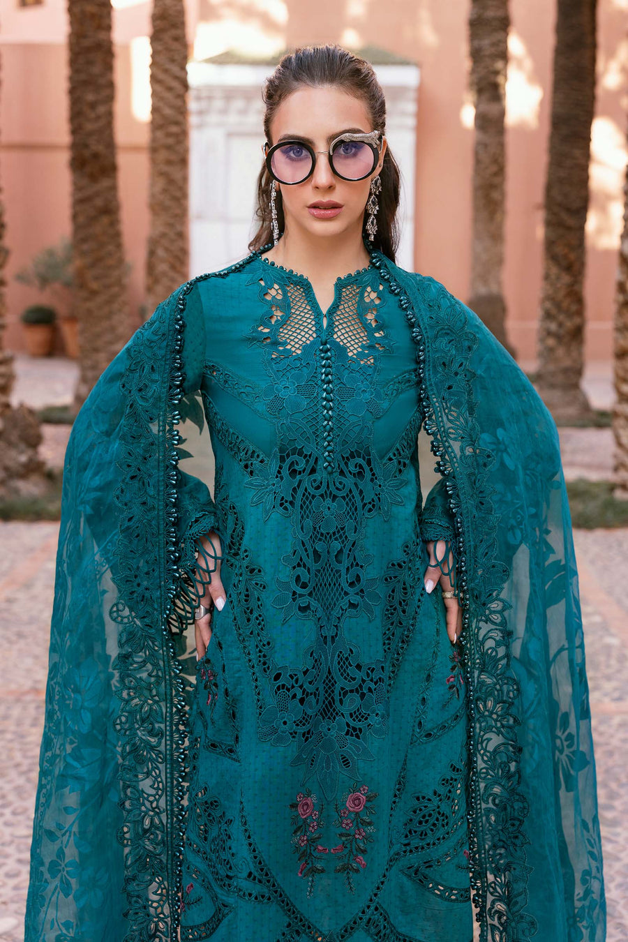 Maria B - Voyage A Luxe Lawn Collection 2025 - 13B