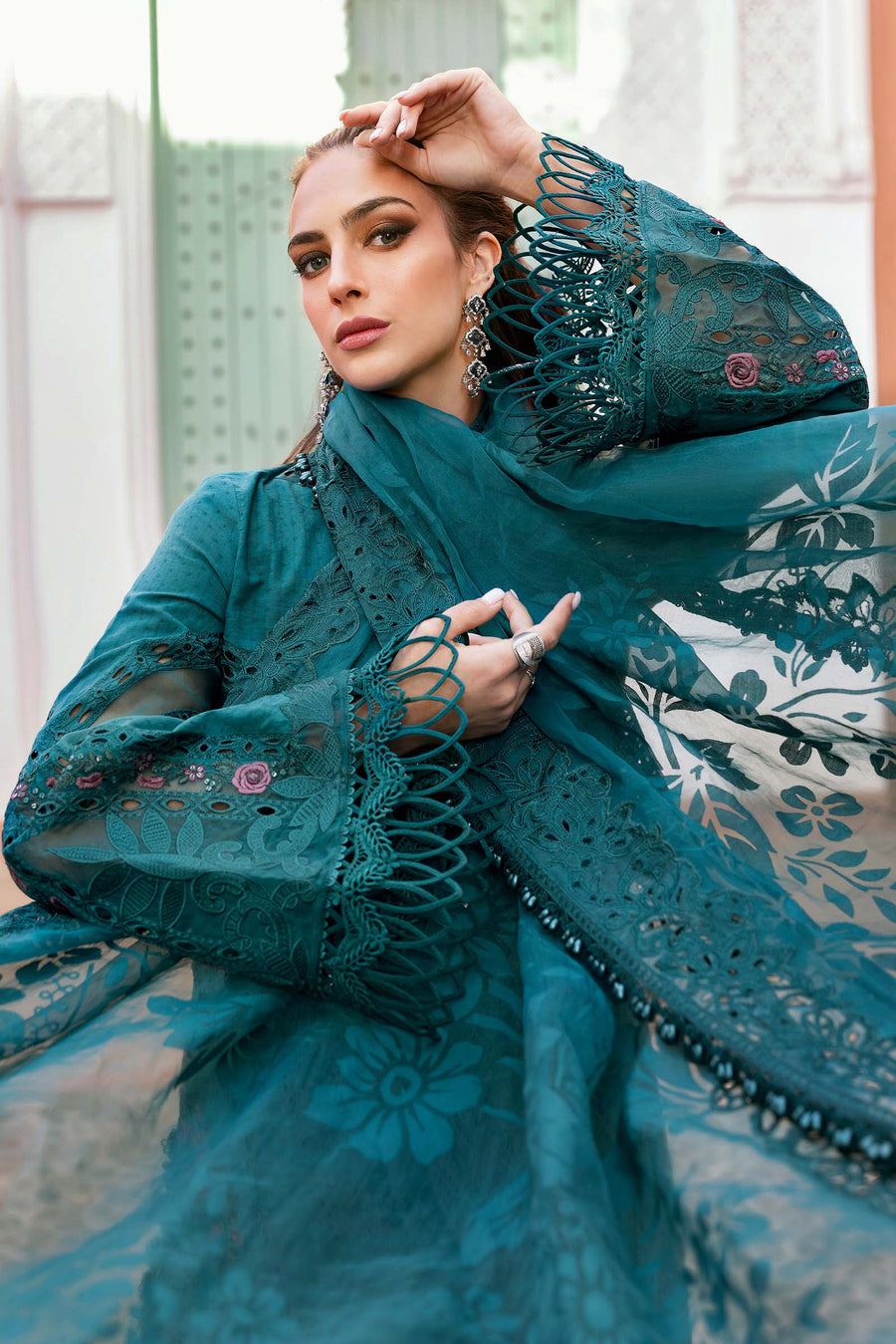 Maria B - Voyage A Luxe Lawn Collection 2025 - 13B