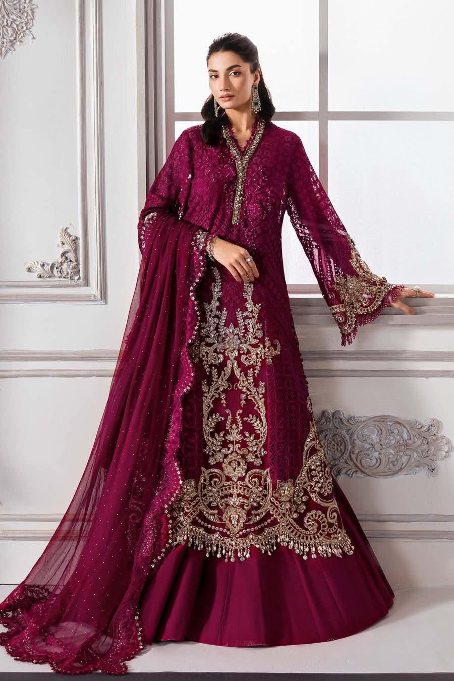 Maria B - Mbroidered Wedding Formals Collection 2025 - D-03