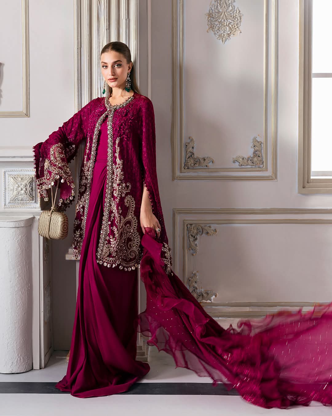 Maria B - Mbroidered Wedding Formals Collection 2025 - D-03