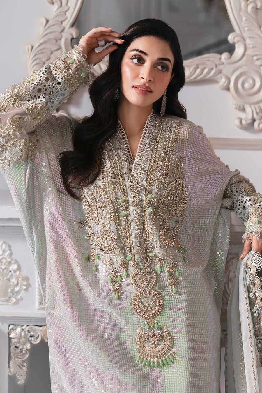 Maria B - Mbroidered Wedding Formals Collection 2025 - D-05