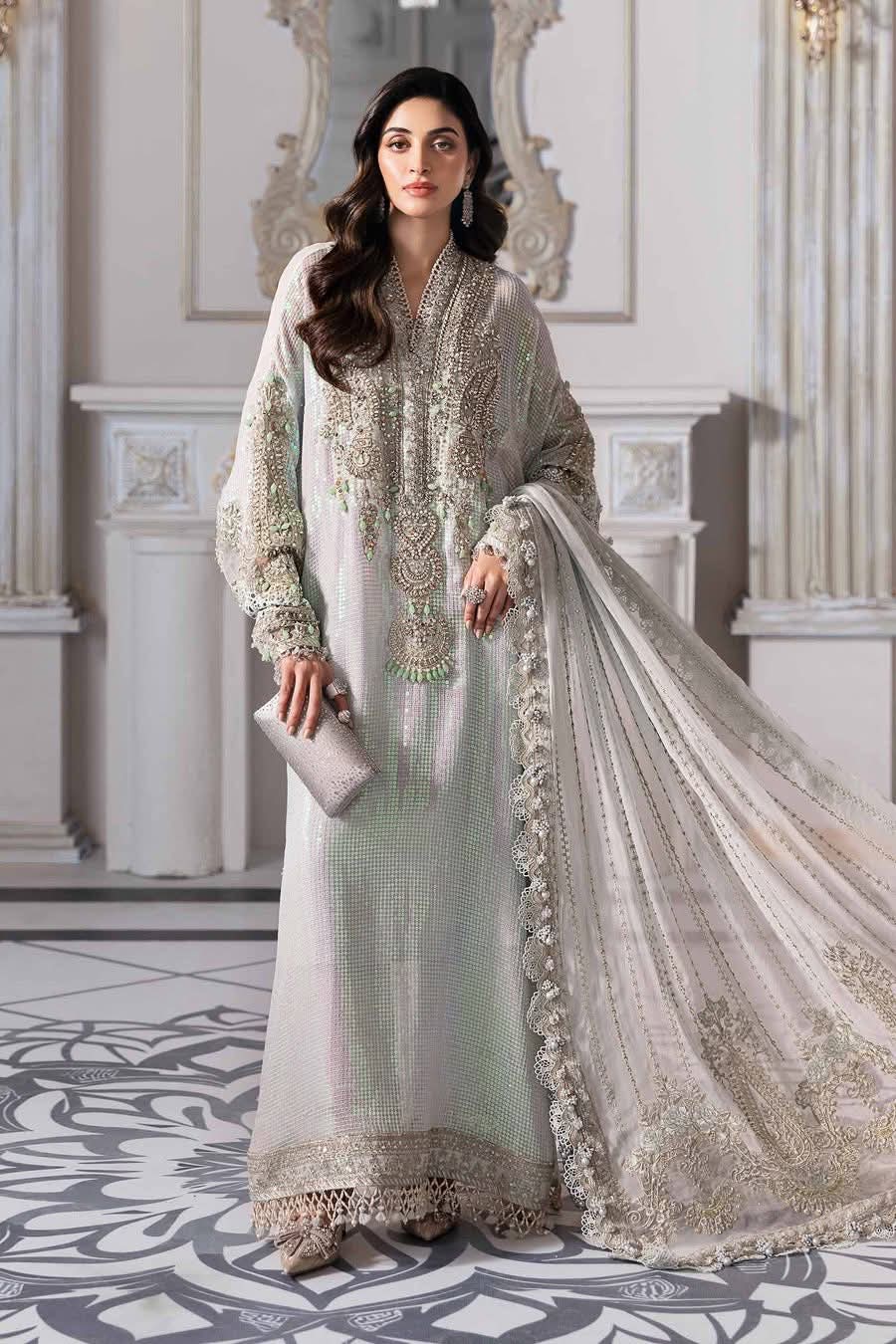 Maria B - Mbroidered Wedding Formals Collection 2025 - D-05