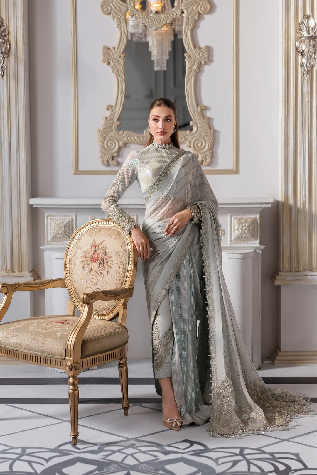 Maria B - Mbroidered Wedding Formals Collection 2025 - D-05