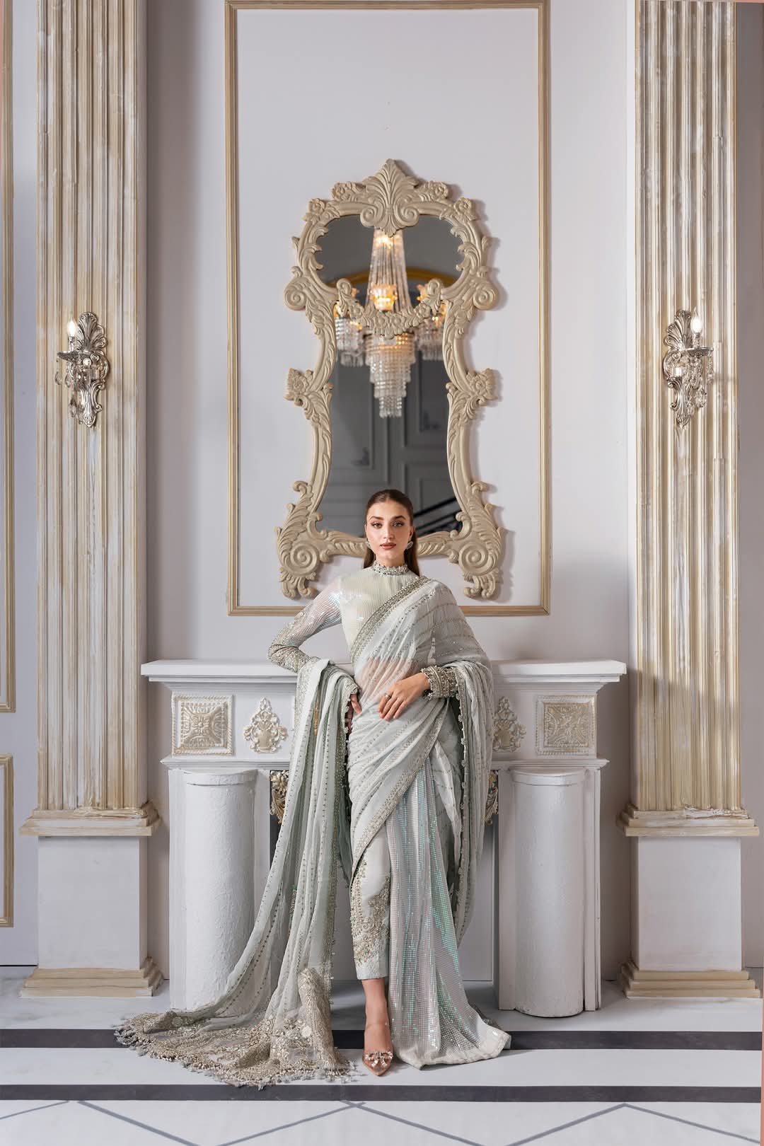 Maria B - Mbroidered Wedding Formals Collection 2025 - D-05