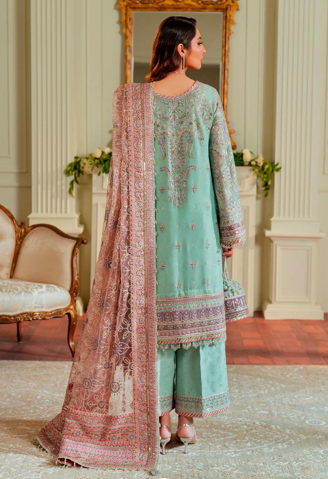 EMBROIDERED NET CH13-08