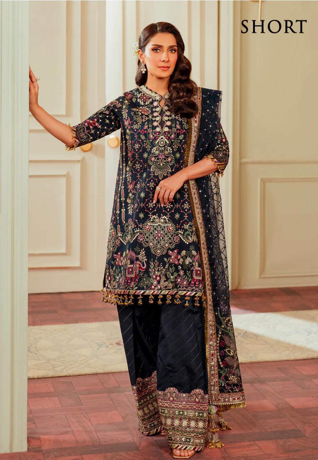 EMBROIDERED SILK CH13-07