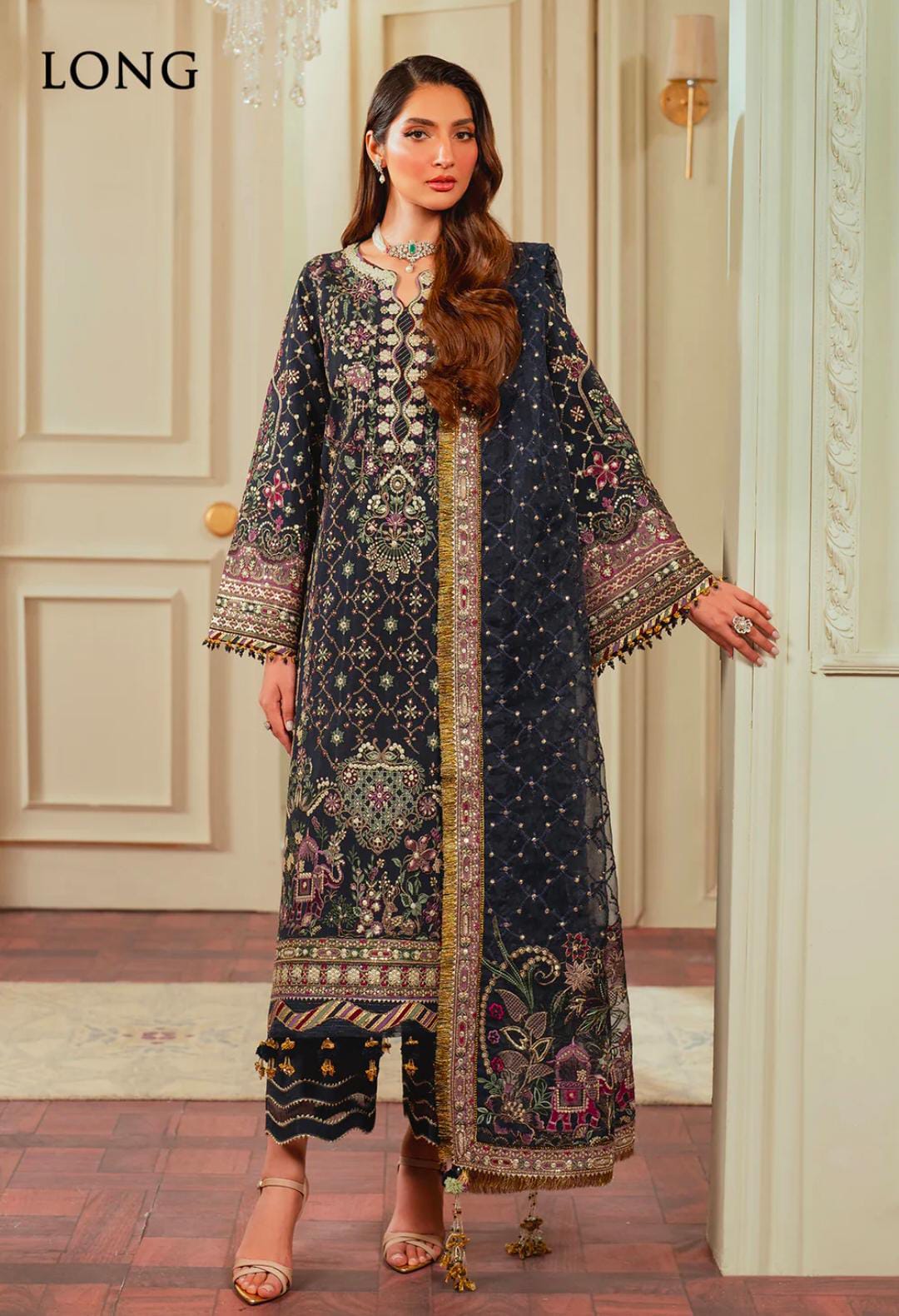EMBROIDERED SILK CH13-07