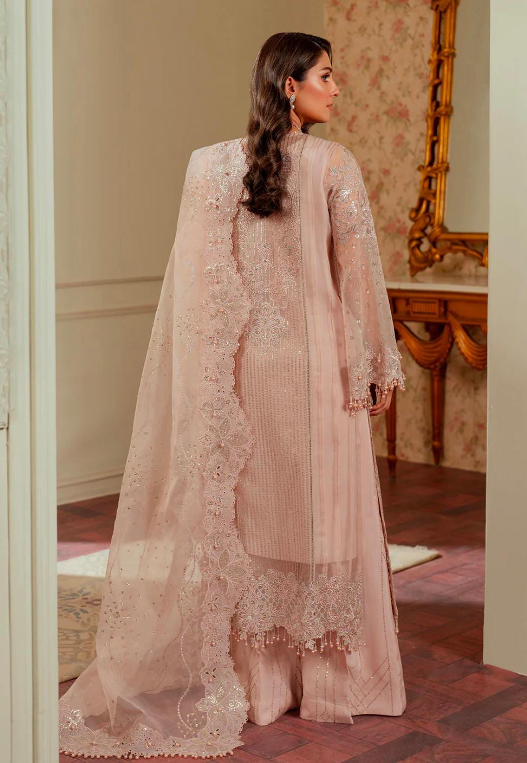 EMBROIDERED ORGANZA CH13-04