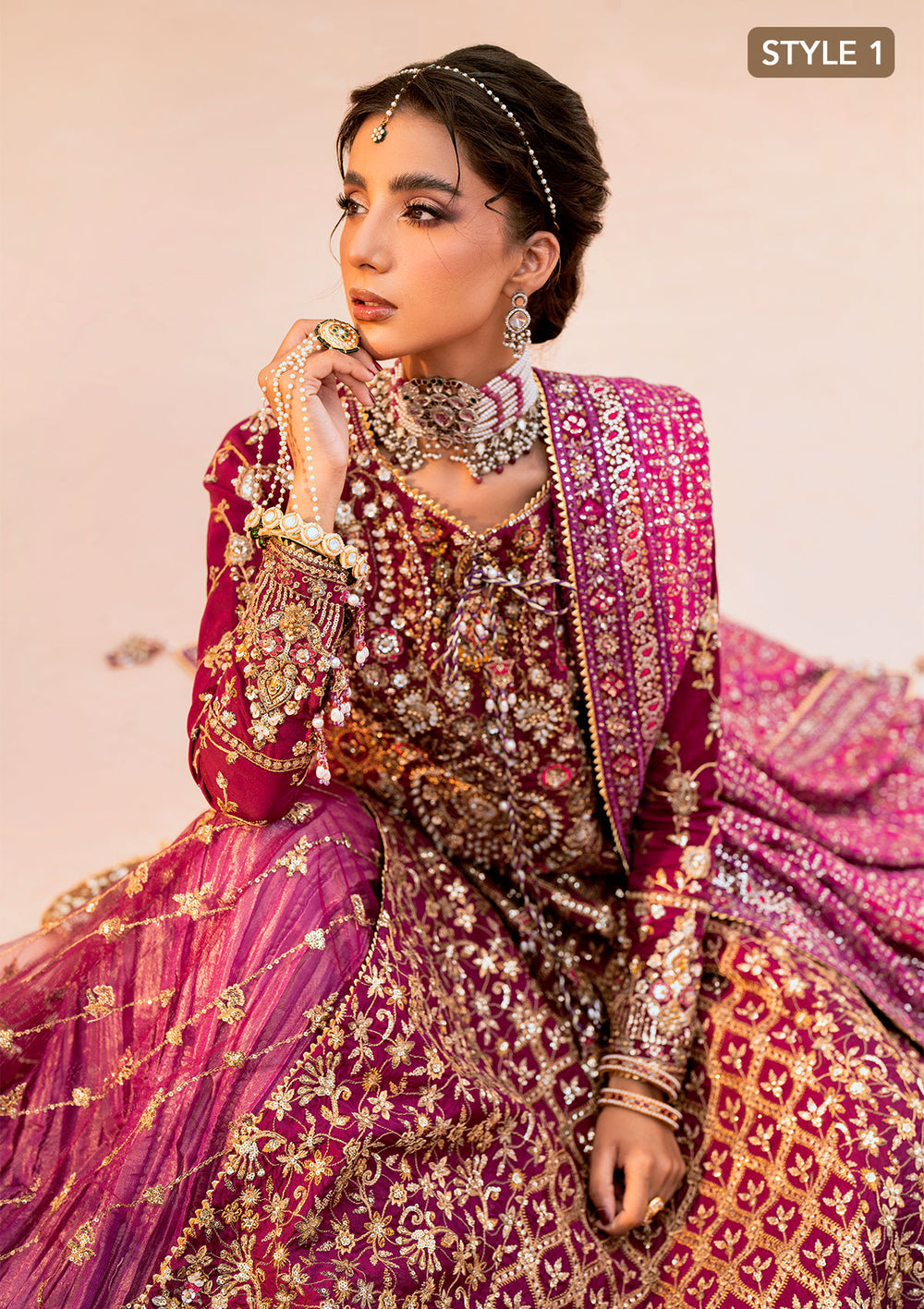 Aik Atelier - Festive Wedding Collection 2025 - VOL. 1 - Look 10