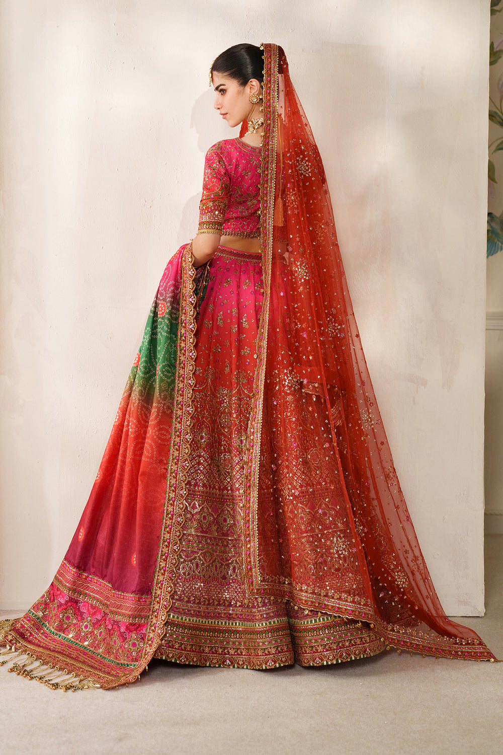 EMBROIDERED silk CH14-03