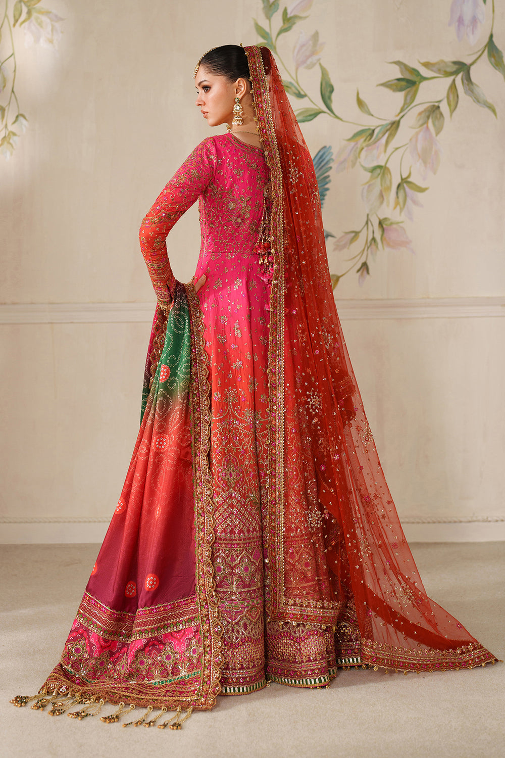 EMBROIDERED silk CH14-03