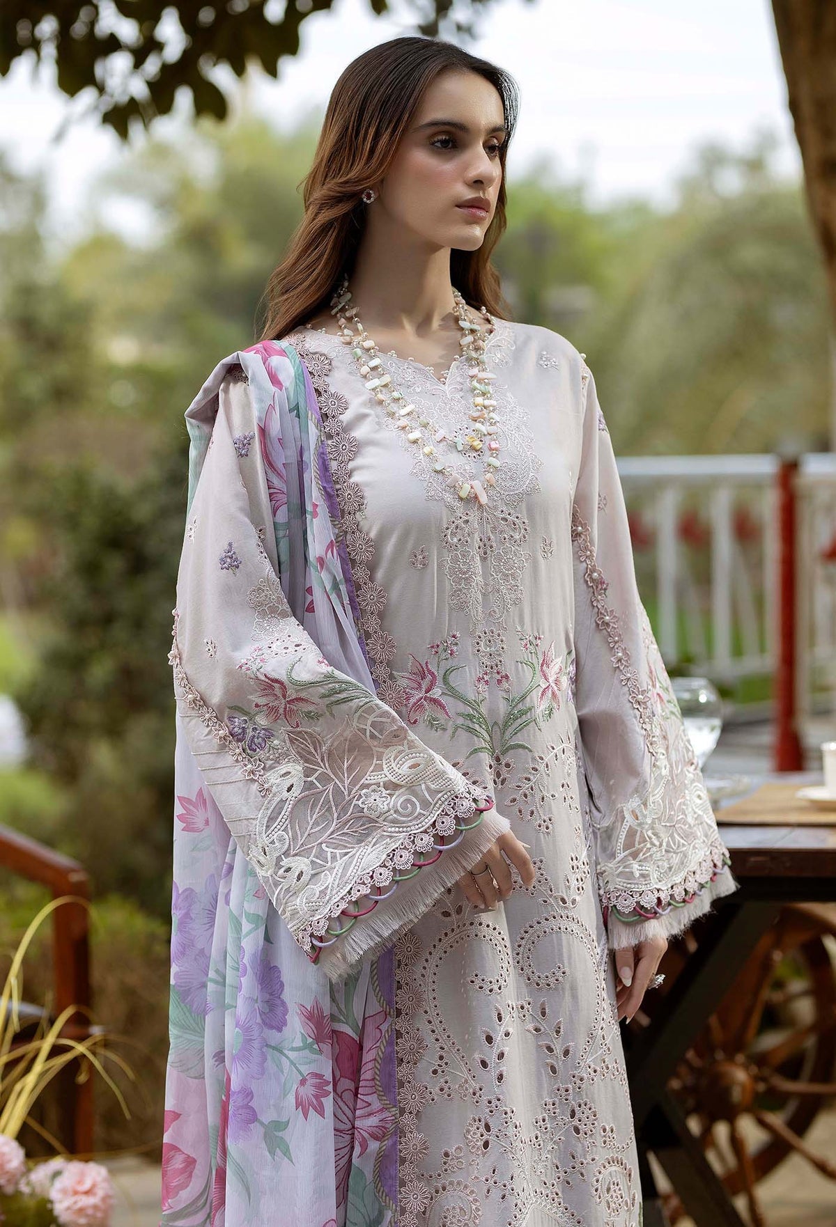 Adan's Libas - Gardenia Luxury Lawn Collection 2025 - 2623