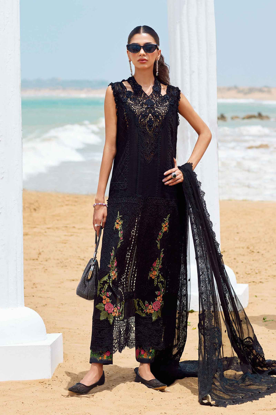 Maria B - Luxury Lawn Collection 2025 - D-01