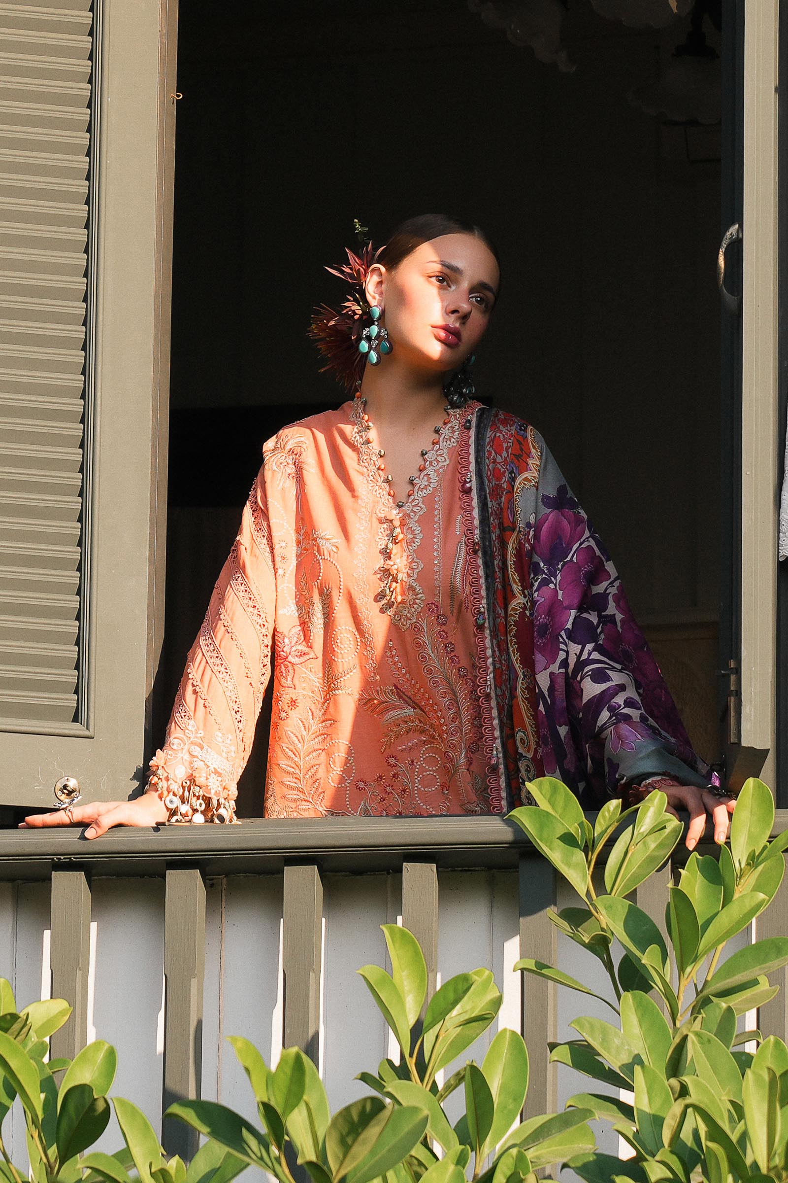 Sana Safinaz - Luxury Lawn Collection 2025 - 007A
