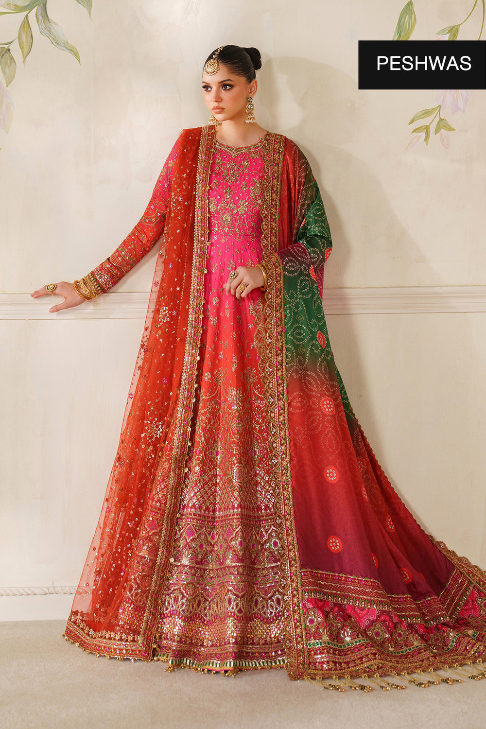 EMBROIDERED silk CH14-03